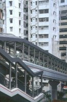 City escalator