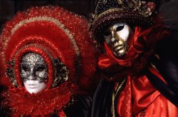 Red masks