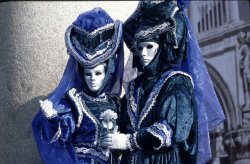 Blue couple